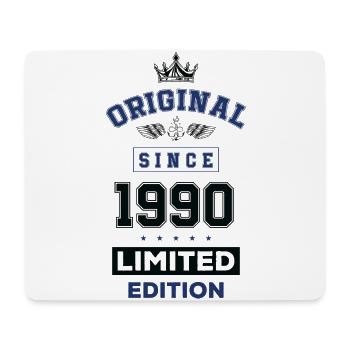 1990 limited edition Geburtstag - Mousepad (Querformat) - Weiß - Vorne