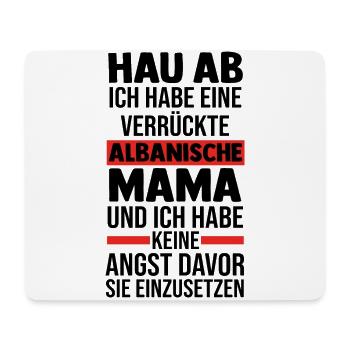 Albaner Albanisch Albanien - Mousepad (Querformat) - Weiß - Vorne