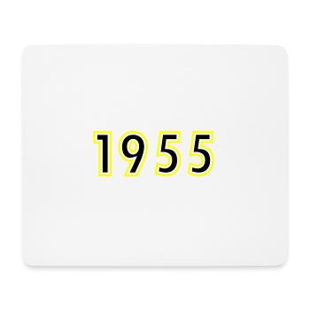1955 Année Anniversaire - Tapis de souris (format paysage) - blanc - Devant