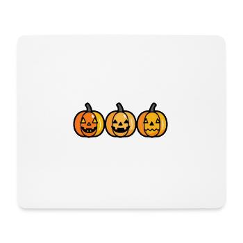 Pumpkin Halloween Comic - Mouse Pad (horizontal) - white - Front