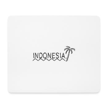 Indonesia - Mouse Pad (horizontal) - white - Front
