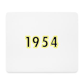 1954 Year Birthday - Mouse Pad (horizontal) - white - Front