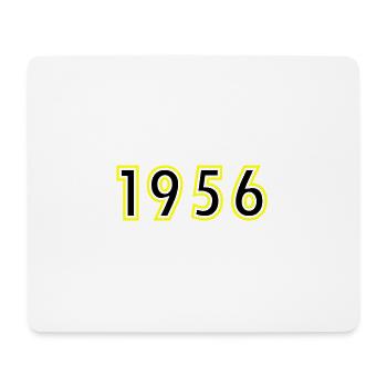 1956 Jahr Geburtstag - Mousepad (Querformat) - Weiß - Vorne