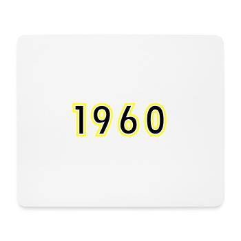 1960 Jahr Geburtstag - Mousepad (Querformat) - Weiß - Vorne