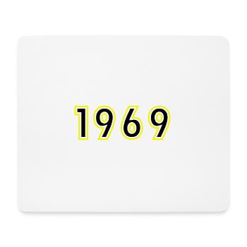 1969 Jahr Geburtstag - Mousepad (Querformat) - Weiß - Vorne