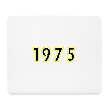 1975 Jahr Geburtstag - Mousepad (Querformat) - Weiß - Vorne