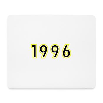 1996 Year Birthday - Mouse Pad (horizontal) - white - Front