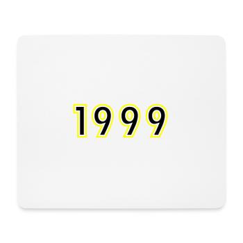 1999 Année Anniversaire - Tapis de souris (format paysage) - blanc - Devant