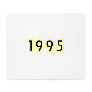 1995 Jahr Geburtstag - Mousepad (Querformat) - Weiß - Vorne