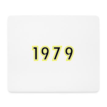 1979 Jahr Geburtstag - Mousepad (Querformat) - Weiß - Vorne