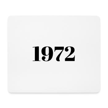 1972 Vintage 1972 Retro 1972 Jubiläum 1972 - Mousepad (Querformat) - Weiß - Vorne