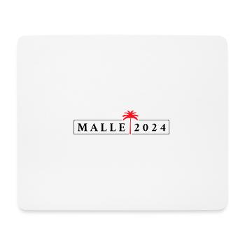 Malle 2024 Palmier de Majorque - Tapis de souris (format paysage) - blanc - Devant