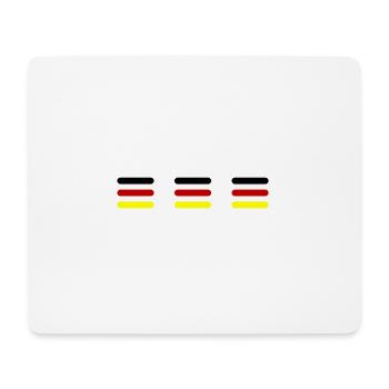 L’équipe Germany Line Germany - Tapis de souris (format paysage) - blanc - Devant