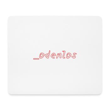 _odenlos - Mouse Pad (horizontal) - white - Front