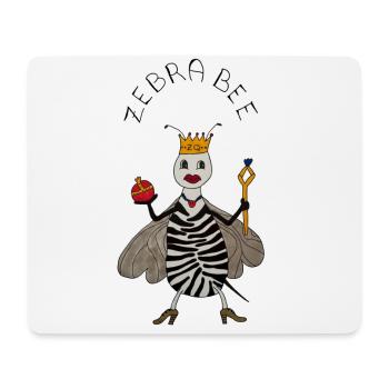 ZebraBee - Mouse Pad (horizontal) - white - Front