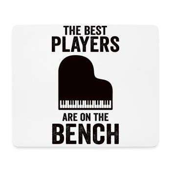 Les meilleurs joueurs Pianiste Pianiste - Tapis de souris (format paysage) - blanc - Devant