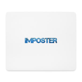 Imposter Amongus Gaming Streaming Stream PC Coop - Mouse Pad (horizontal) - white - Front