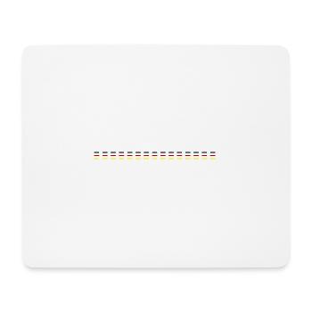 Deutschland Linie - Mousepad (Querformat) - Weiß - Vorne