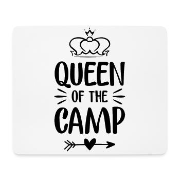 queen camp - Tapis de souris (format paysage) - blanc - Devant