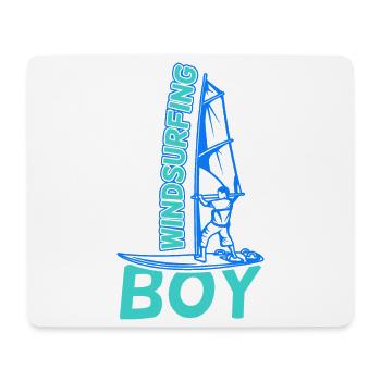 Windsurfer Boy - Mouse Pad (horizontal) - white - Front