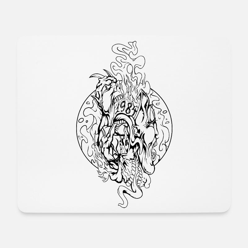 1984 - Tapis de souris (format paysage) - blanc