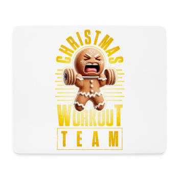 Christmas Workout Team Weihnachten - Mousepad (Querformat) - Weiß - Vorne