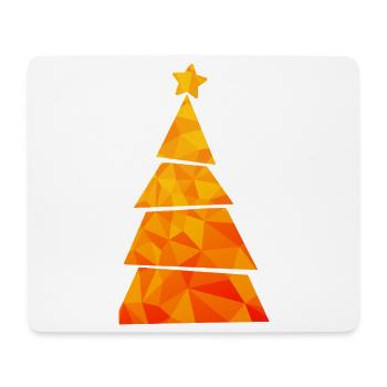 Christmas Tree - Weihnachtsbaum - Weihnachten - Mouse Pad (horizontal) - white - Front