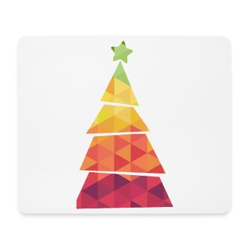 Christmas Tree - Weihnachtsbaum - Weihnachten - Mouse Pad (horizontal) - white - Front
