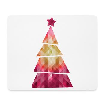Christmas Tree - Weihnachtsbaum - Weihnachten - Mouse Pad (horizontal) - white - Front