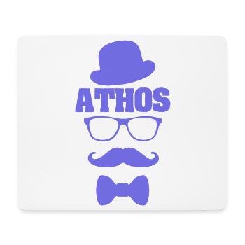 Cadeau pour Athos - Tapis de souris (format paysage) - blanc - Devant