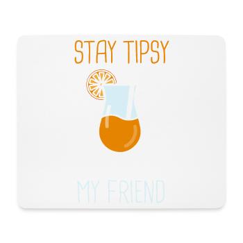 Serveur Barman Barchef - Tapis de souris (format paysage) - blanc - Devant