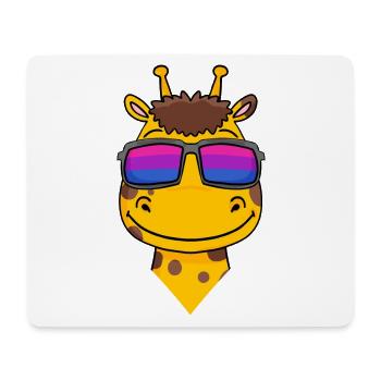 Bisexuell Giraffe Geschenk - Mousepad (Querformat) - Weiß - Vorne
