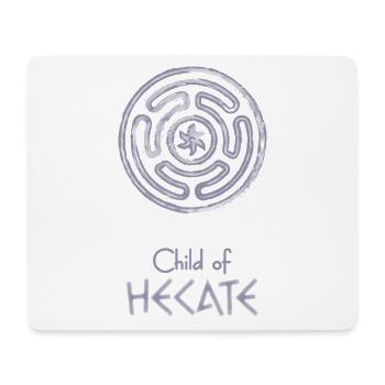 Child of Hecate – Percy Jackson inspired design - Mouse Pad (horizontal) - white - Front