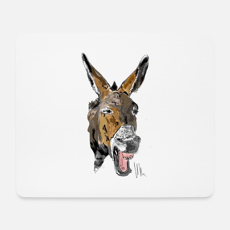 Donkey - Mouse Pad (horizontal) - white