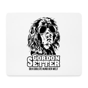 GORDON SETTER coolster Hund Hundespruch Hunde - Mousepad (Querformat) - Weiß - Vorne
