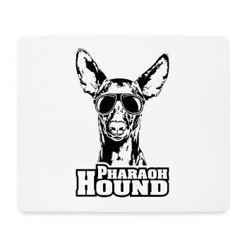 PHARAOH HOUND cool sunglasses dogs dog - Mouse Pad (horizontal) - white - Front