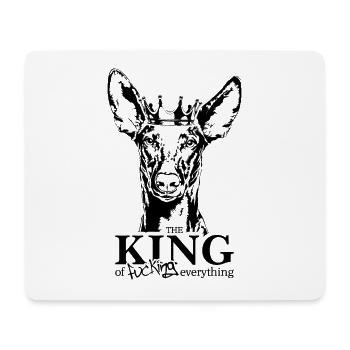 Pharaoh Dog King of everything Saying Dogs - Mouse Pad (horizontal) - white - Front