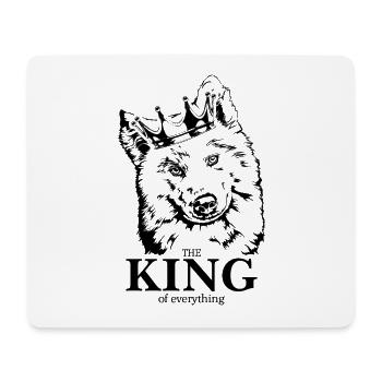 Samoyed King of everything Dogs Dog Wilsigns - Mouse Pad (horizontal) - white - Front
