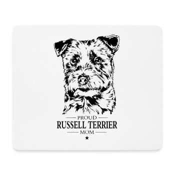 Russell Terrier Mom Dog Dog Wilsigns - Mouse Pad (horizontal) - white - Front