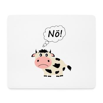 vache drôle de dicton - Tapis de souris (format paysage) - blanc - Devant