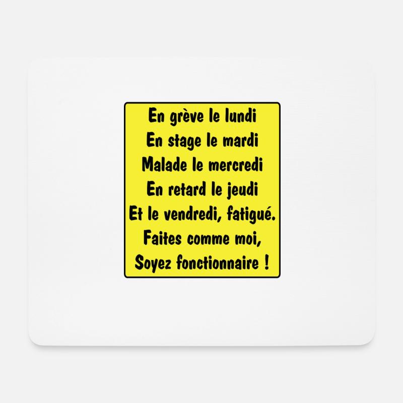 Official - Mouse Pad (horizontal) - white