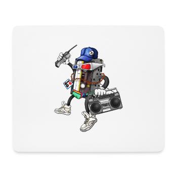 I Am The 80s - Mousepad (Querformat) - Weiß - Vorne