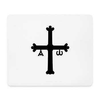 cross - ao - Mousepad (Querformat) - Weiß - Vorne