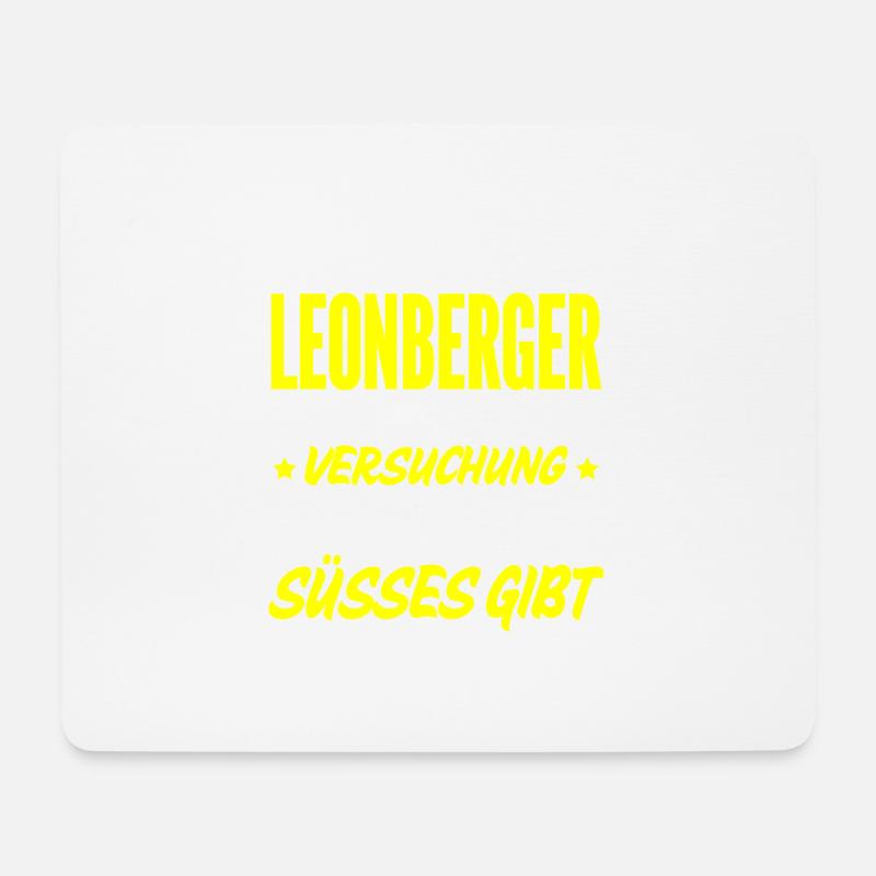 LEONBERGER - gibt - Mousepad (Querformat) - Weiß