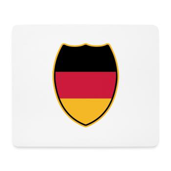 Wappen_von_Deutschland-3c - Mousepad (Querformat) - Weiß - Vorne