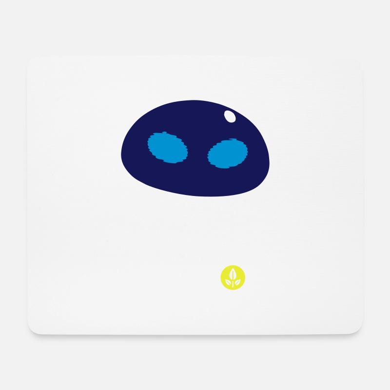 WALL-E Eve Pflanzen - Mousepad (Querformat) - Weiß