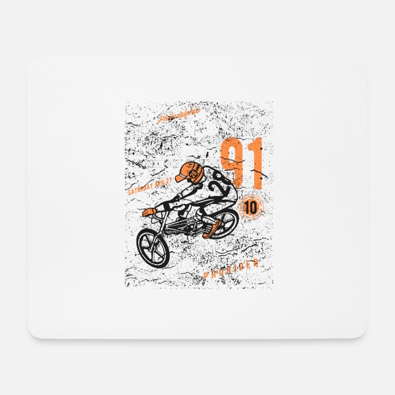 Extreme Rider - Mouse Pad (horizontal) - white