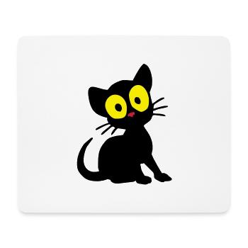 Kätzchen Georgie - Mousepad (Querformat) - Weiß - Vorne