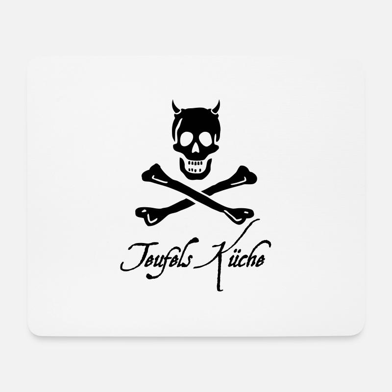 ~ Teufels Küche ~ - Mousepad (Querformat) - Weiß