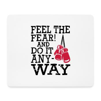 Boxen Boxing - Mouse Pad (horizontal) - white - Front